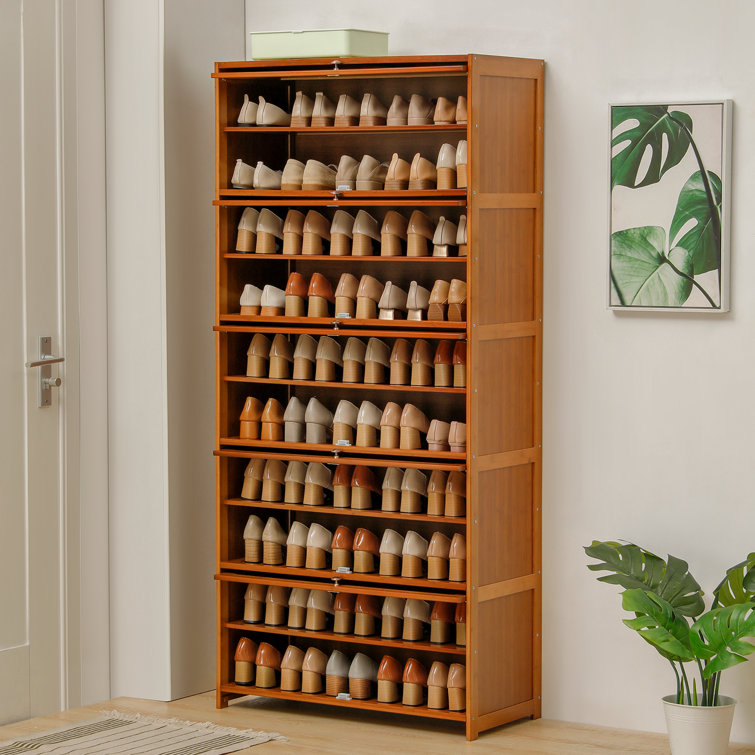 50 pair shoe rack with cover hot sale